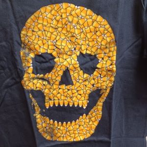 Candy skull tee M age 6-8